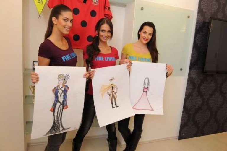 Modelky navrhovaly vlastní šaty