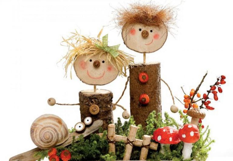 Podzimní dekorace: vyrobte si figurky veselých kamarádů Podzimní dekorace: vyrobte si figurky veselých kamarádů