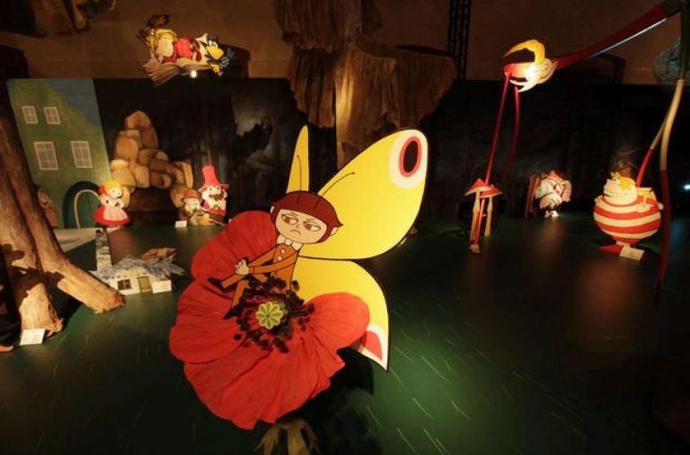 Pozvánka na výstavu Večerníček slaví 50