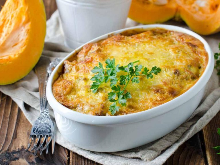 Dýňový gratén Dýňový gratén