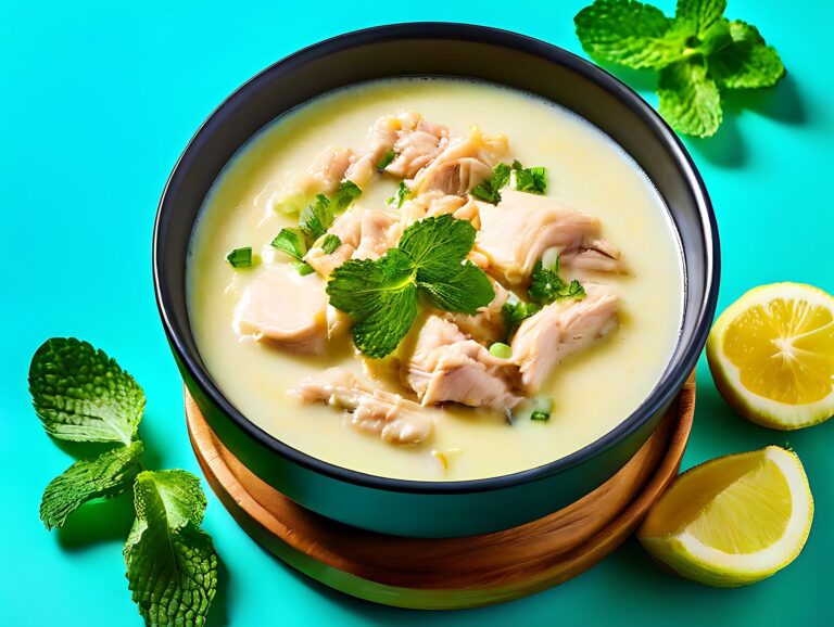 Krémová kuřecí polévka