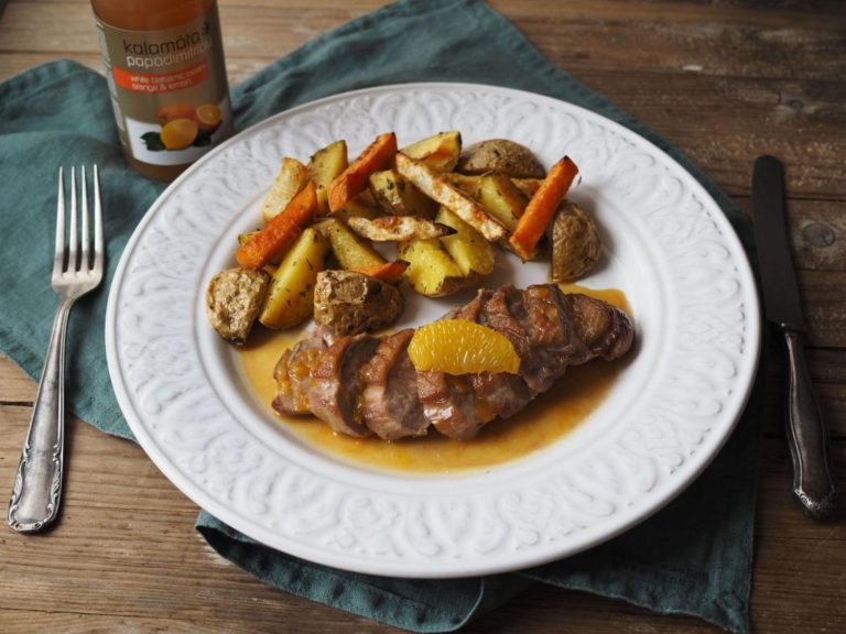 Kachní prsa s pomerančovou omáčkou Kachní prsa s pomerančovou omáčkou