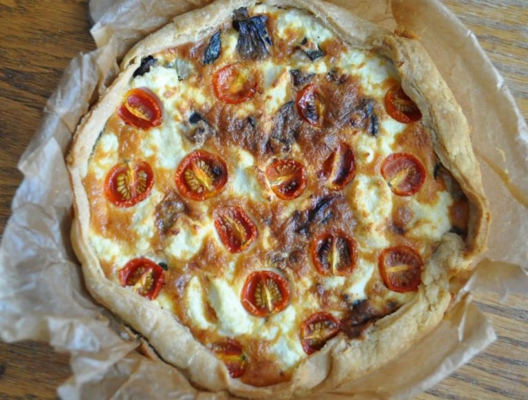 Koláč se zeleninou a ricottou Koláč se zeleninou a ricottou