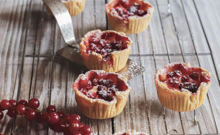 Košíčky s rybízem Košíčky s rybízem