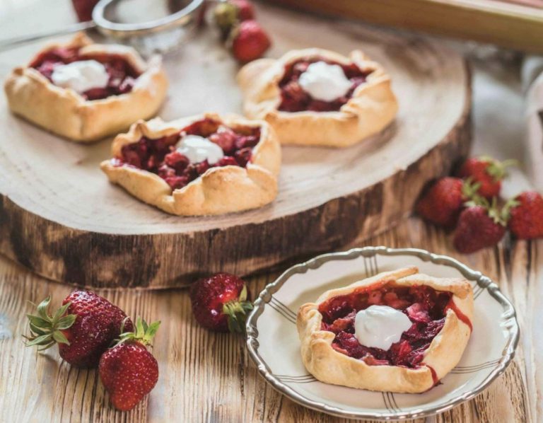 Rebarborové koláčky Rebarborové koláčky