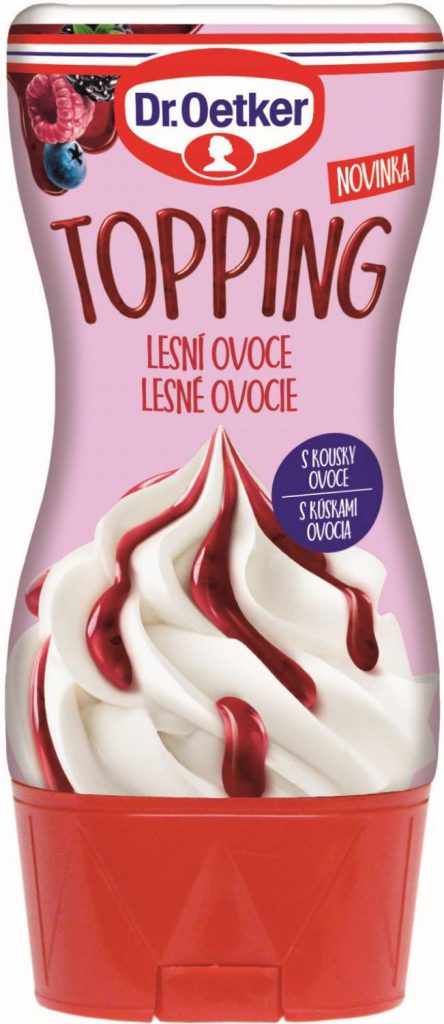 Topping lesní ovoce Dr.Oetker