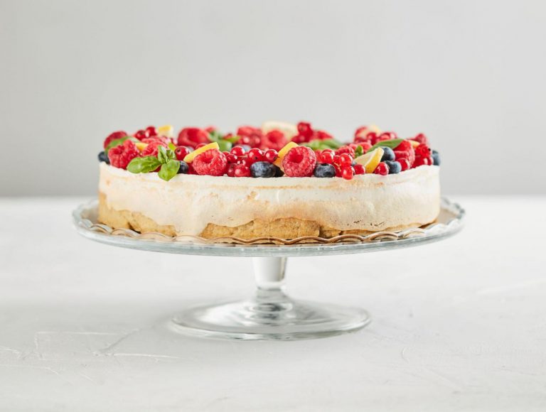 Citronový koláč z ricotty Citronový koláč z ricotty