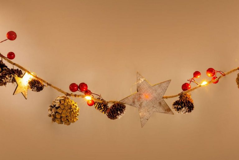 Kouzelná vánoční girlanda