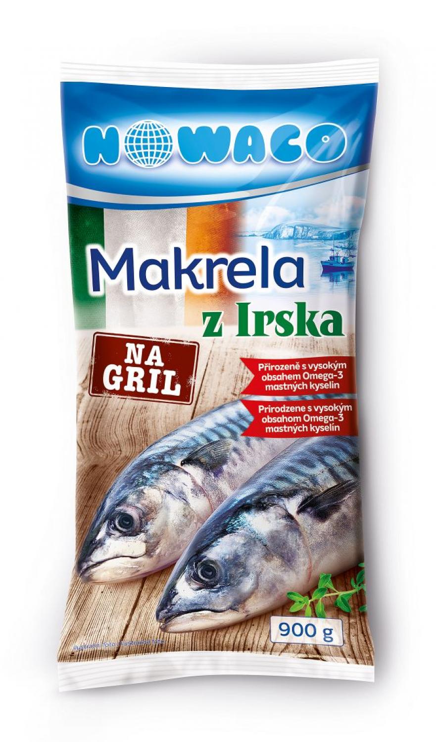 Nowaco makrela z Irska na gril
