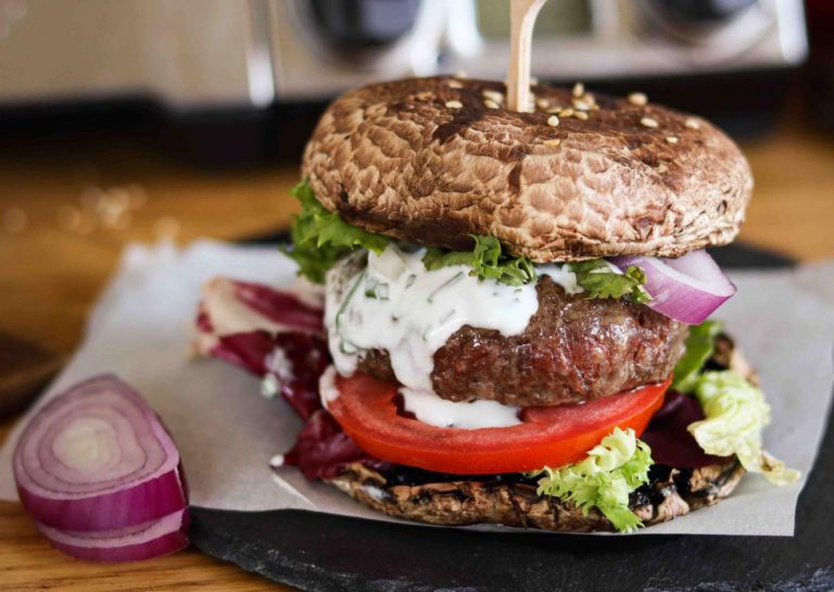 Recept na portobello burger Recept na portobello burger