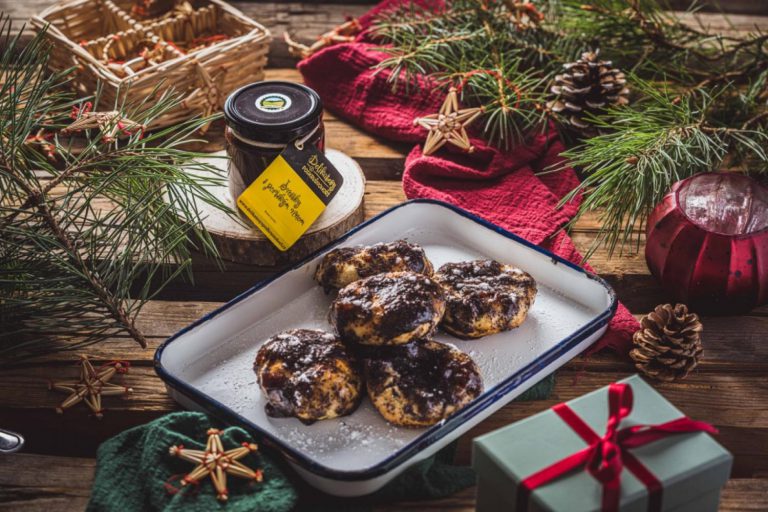 Recept na peciválky s povidly a mákem