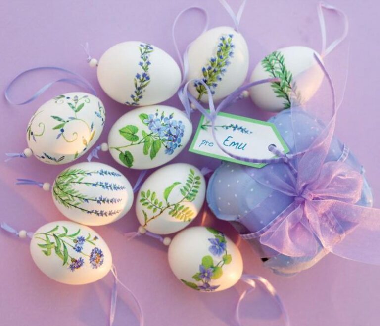 Velikonoční vajíčka: vyzkoušet můžete romantické motivy Velikonoční vajíčka: vyzkoušet můžete romantické motivy