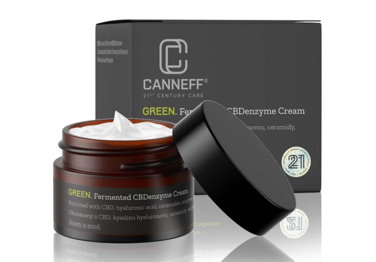 CANNEFF® GREEN: Fermentovaný CBDenzyme krém