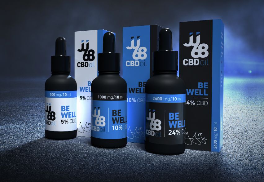 JJ68 olej BE WELL s CBD 