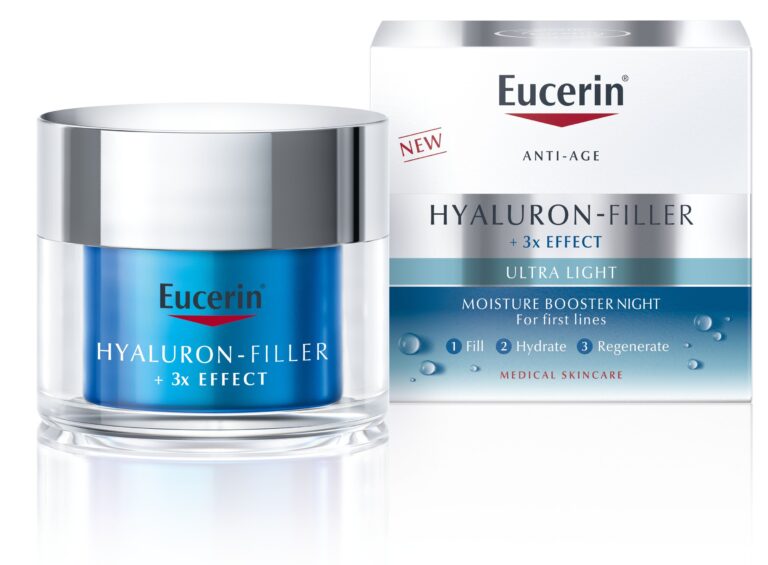 Eucerin Hyaluron-Filler + 3x EFFECT Noční hydratační booster Eucerin Hyaluron-Filler + 3x EFFECT Noční hydratační booster