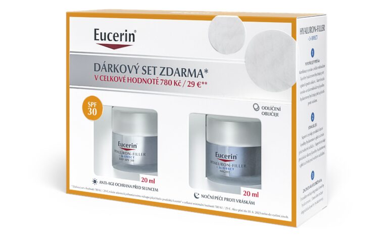 Dárkový set Eucerin Hyaluron-Filler k nákupu přípravků Eucerin© Dárkový set Eucerin Hyaluron-Filler k nákupu přípravků Eucerin©