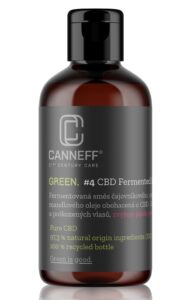 CANNEFF® GREEN. CBD Fermentovaný vlasový olej
