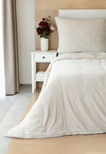 2)Bavlněný mikroplyš splňuje certifikaci Oeko-Tex Standard 100