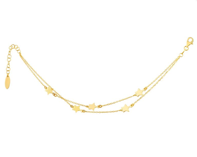 Soutěž o stříbrný pozlacený náramek hvězdy Jak dlouhý je stříbrný pozlacený náramek hvězdy?