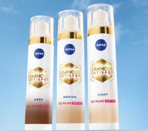 NIVEA CC krémem Luminous630® OF 30