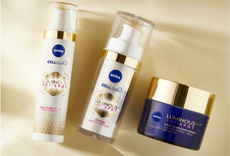 Nivea trio proti pigmentovým skvrnám Cellular Luminous630