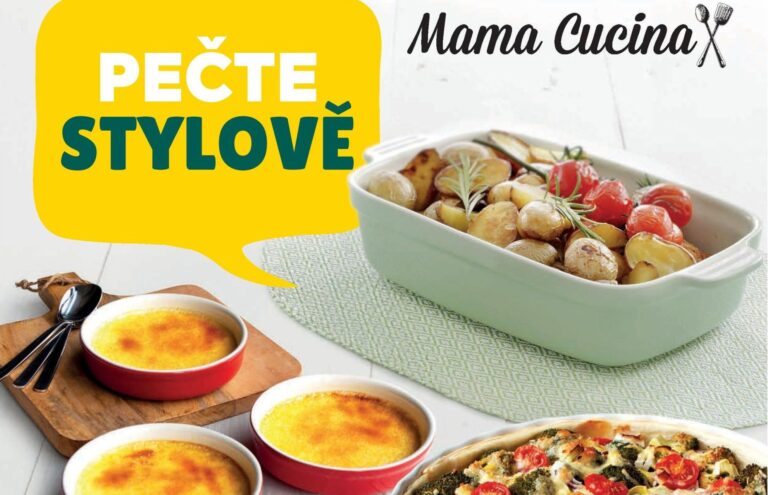 Soutěž o luxusní stylové zapékací nádobí Mama Cucina