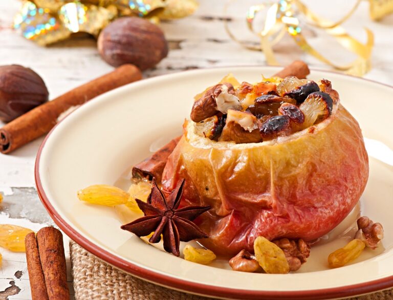 Pečené jablko se skořicí a ghí: skvělý recept pro podzimní dny