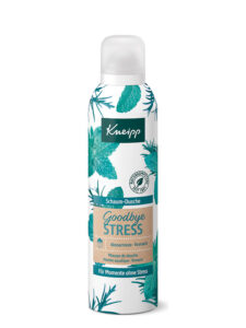 Kneipp sprchová pěna Goodbye Stress, 200 ml, 179 Kč. Foto Kneipp