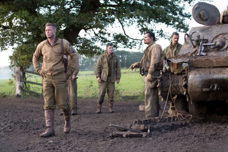 Válečné drama Železná srdce: Brad Pitt se představí jako velitel tanku Válečné drama Železná srdce: Brad Pitt se představí jako velitel tanku