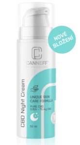 CANNEFF® CBD Noční krém s PDRN a exosomy Foto: Canneff